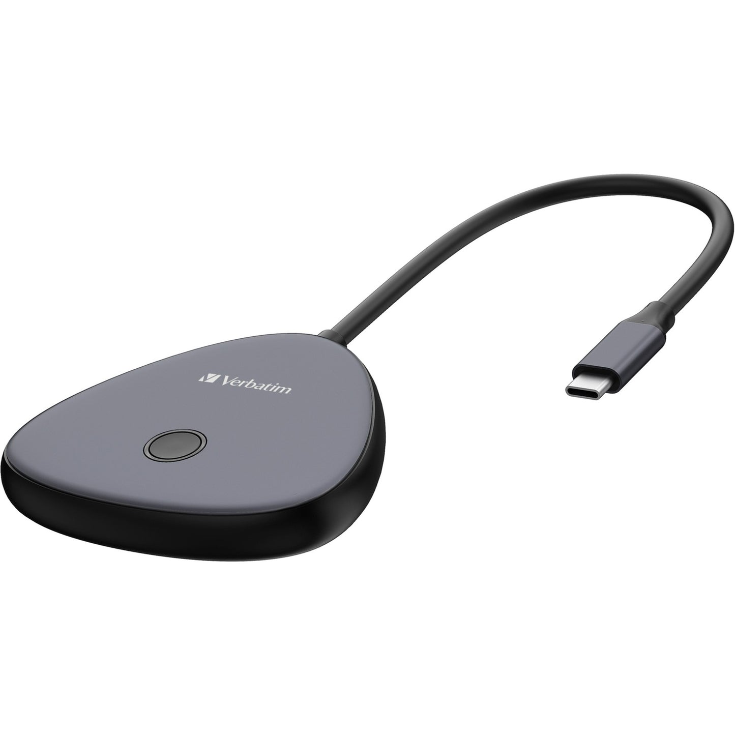 Verbatim Share My Screen USB-Wireless Adapter 4K mit Hub WDA-01 (schwarz)