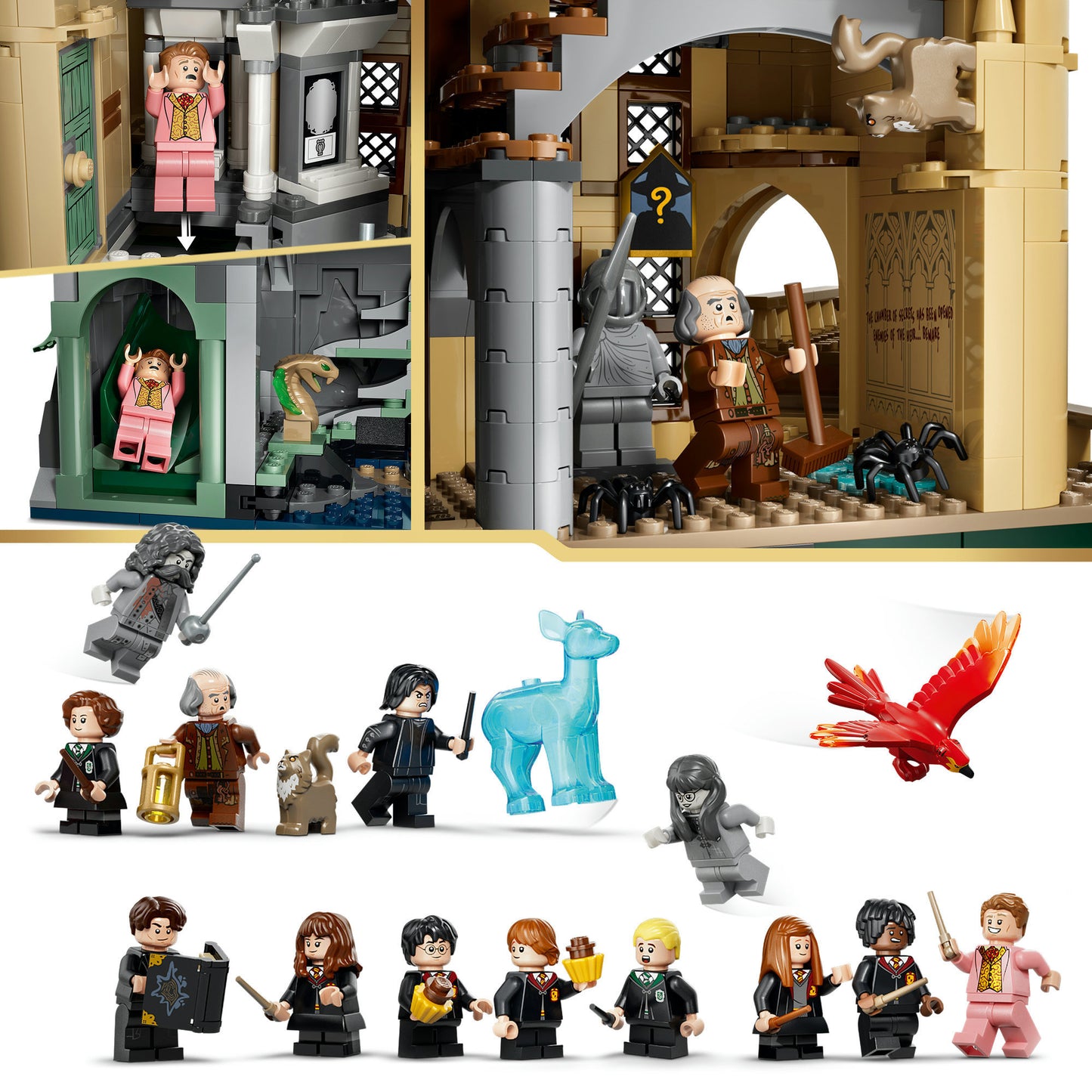 76473 Harry Potter Schloss Hogwarts: Ostflügel, Konstruktionsspielzeug