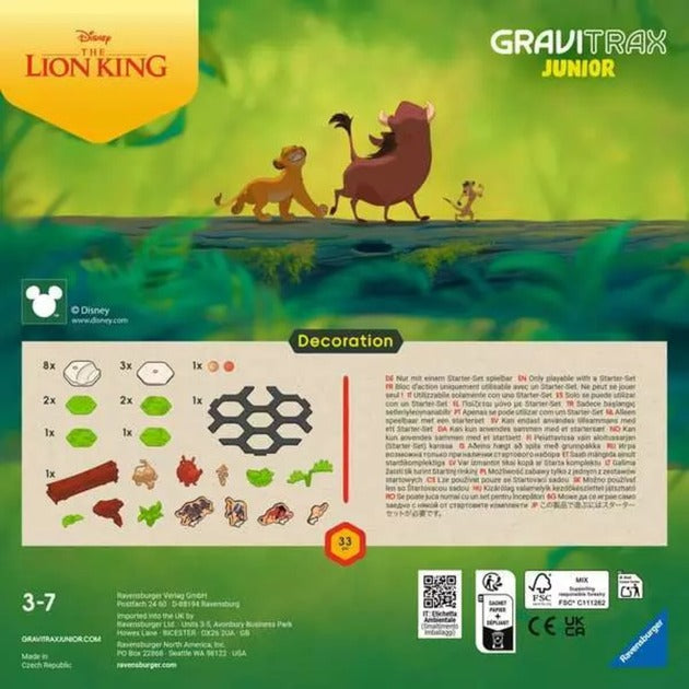 Ravensburger GraviTrax Junior Erweiterung Lion King, Bahn