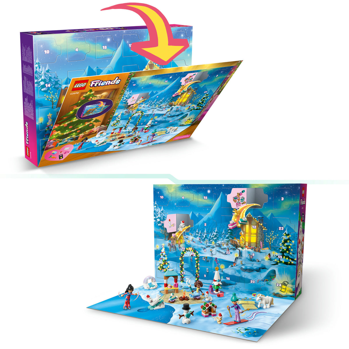 42698 Friends Adventskalender 2026, Konstruktionsspielzeug