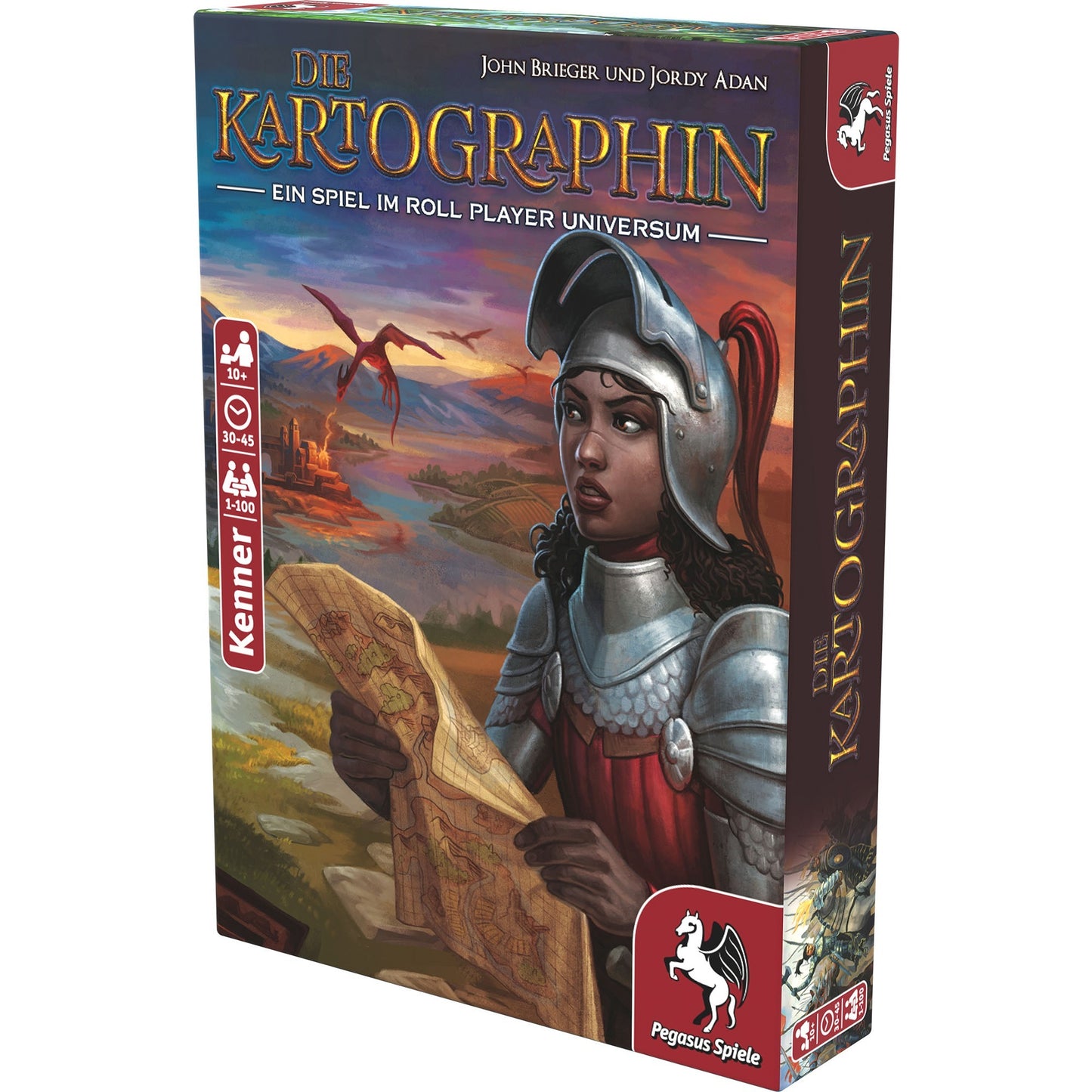 Pegasus Die Kartographin, Brettspiel