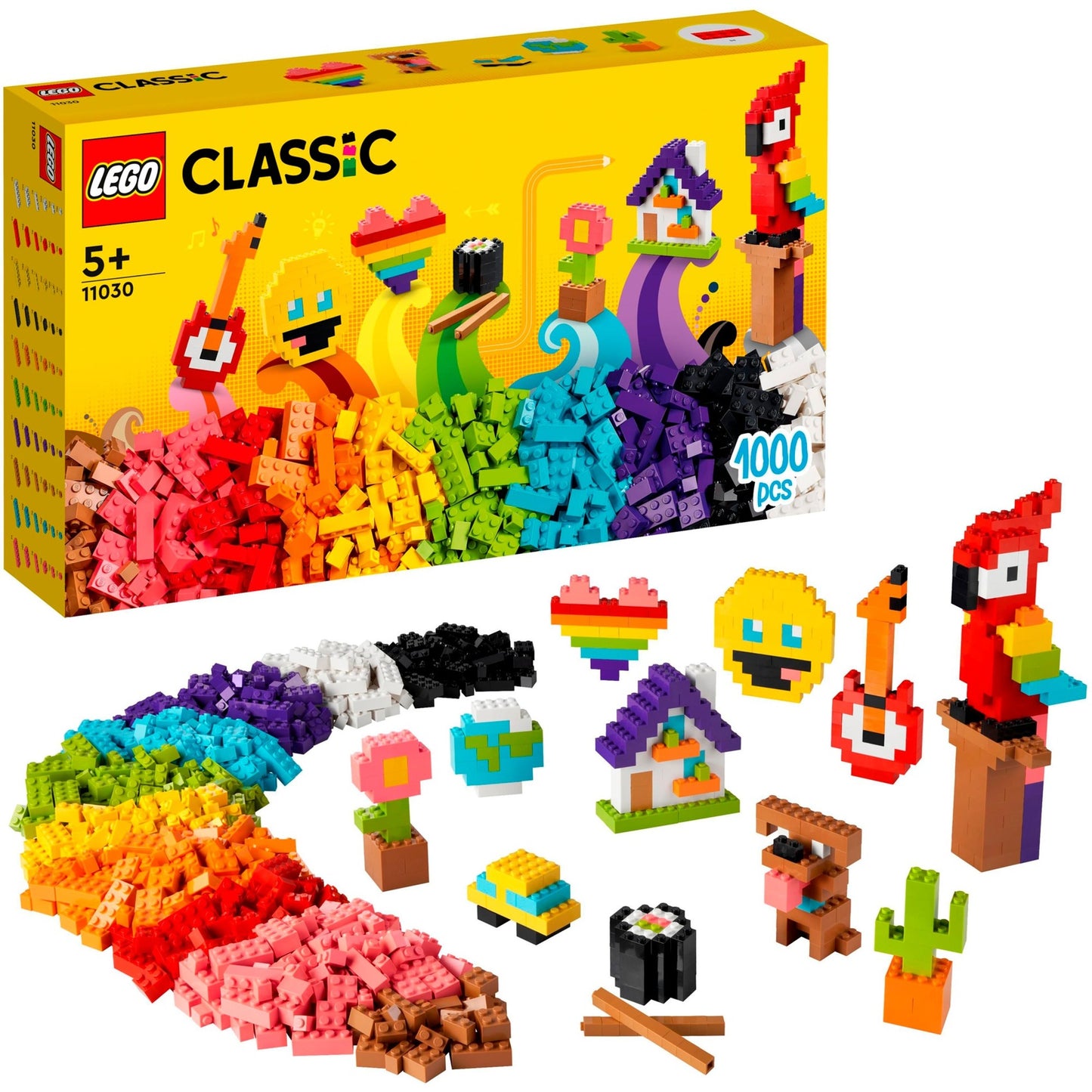 LEGO 11030 Classic Großes Kreativ-Bauset, Konstruktionsspielzeug