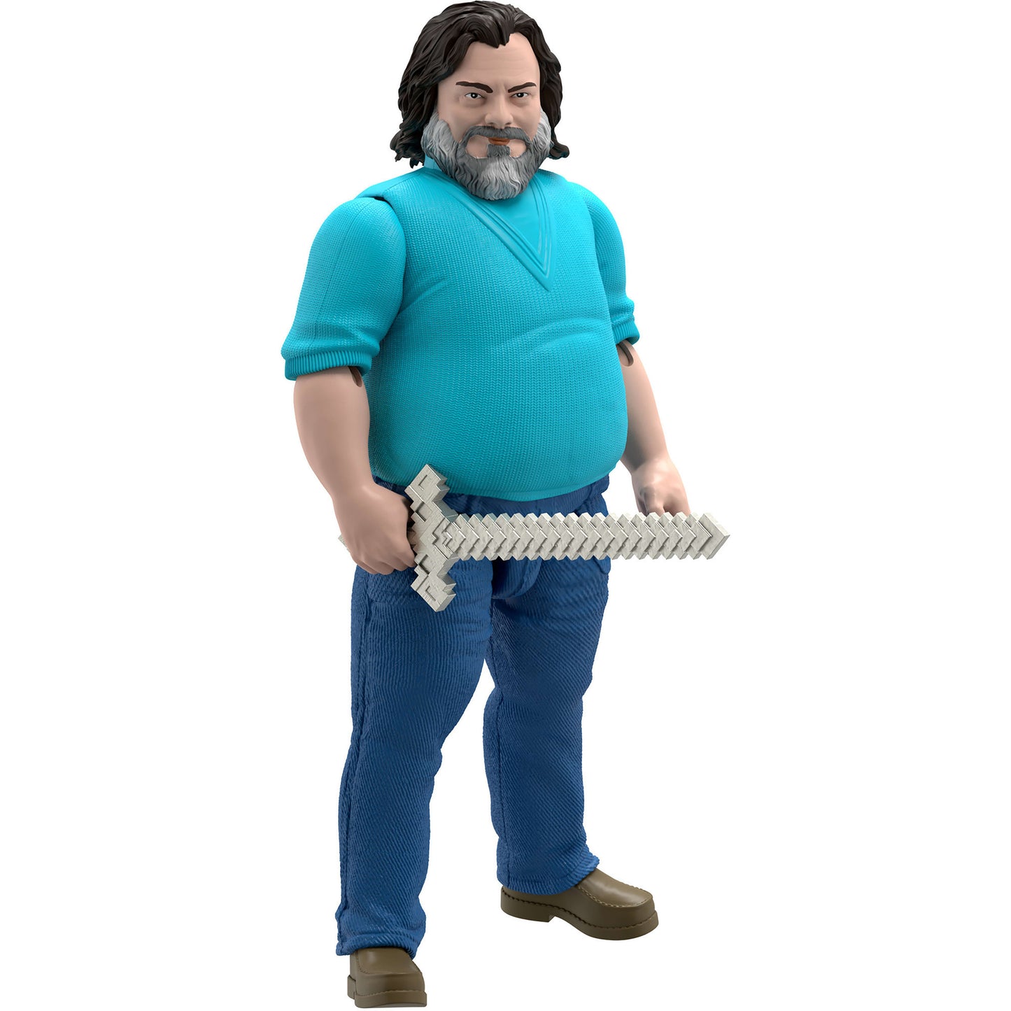 Minecraft Movie grosse Steve-Actionfigur, Spielfigur
