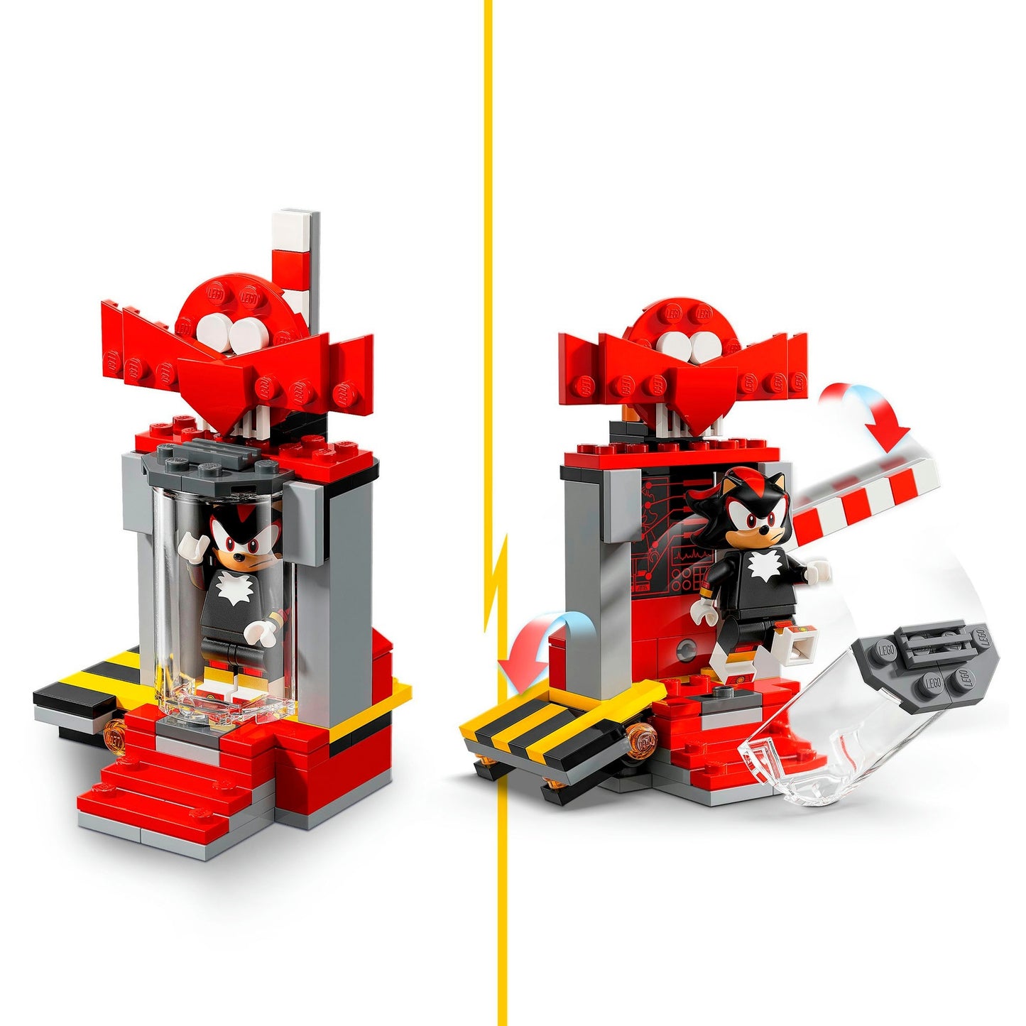 LEGO 76995 Sonic the Hedgehog Shadow the Hedgehog Flucht, Konstruktionsspielzeug