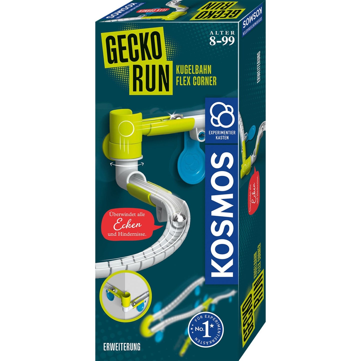 KOSMOS Gecko Run - Flex Corner, Kugelbahn