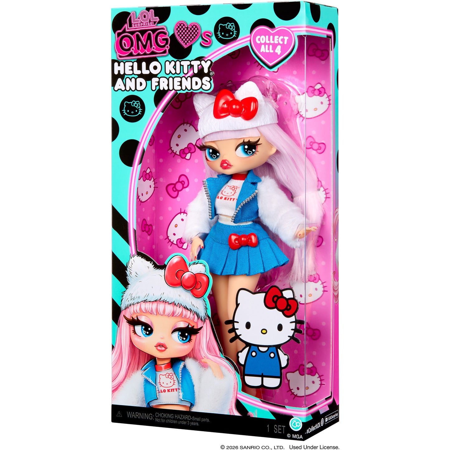 L.O.L. Surprise O.M.G. Loves Hello Kitty & Friends - Hello Kitty, Puppe