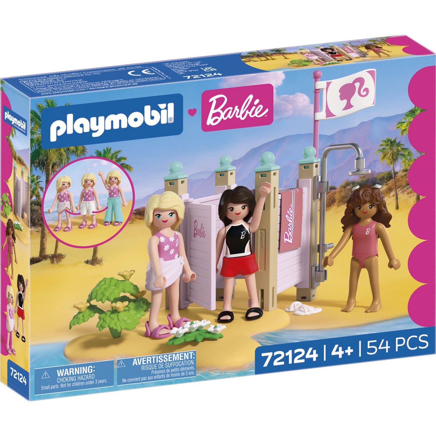 72124 Barbie Strandmode, Konstruktionsspielzeug