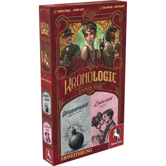 Kronologic - Paris1920: Liebesleid & Opernpanik, Brettspiel