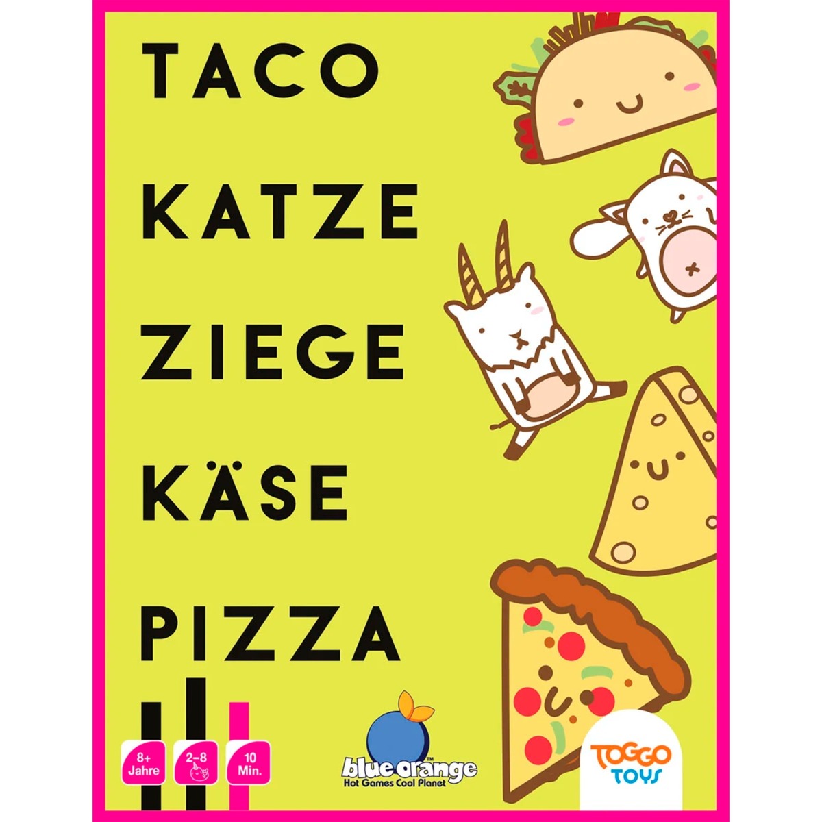 Asmodee Taco Katze Ziege Käse Pizza, Kartenspiel