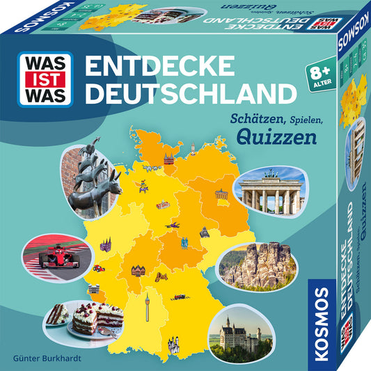 WAS IST WAS - Entdecke Deutschland, Brettspiel