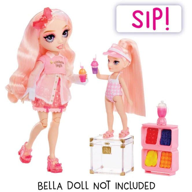 Rainbow High Little - Pool Day with Blush Spielset, Spielfigur
