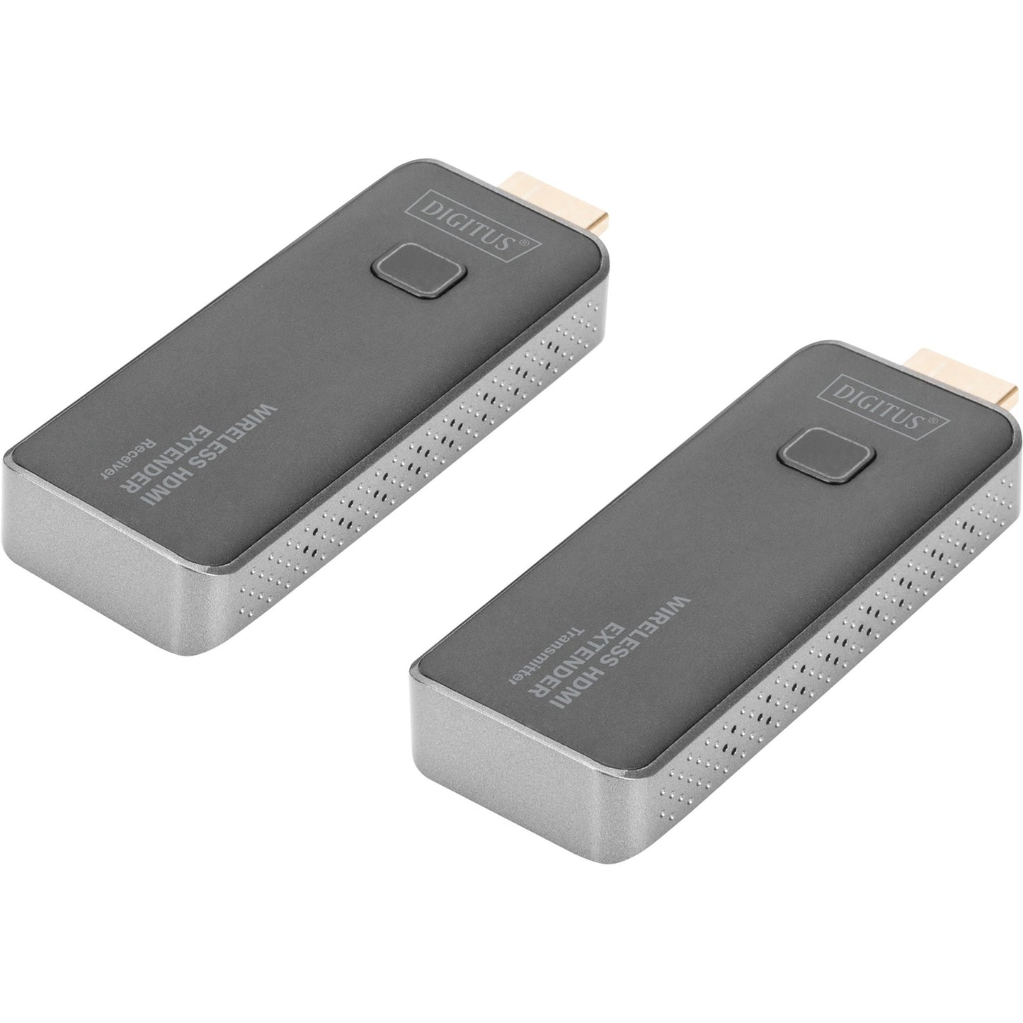 Digitus Wireless Video Extender HDMI > HDMI, 50 Meter, HDMI Verlängerung (schwarz/silber, Sendeeinheit + Empfängereinheit)