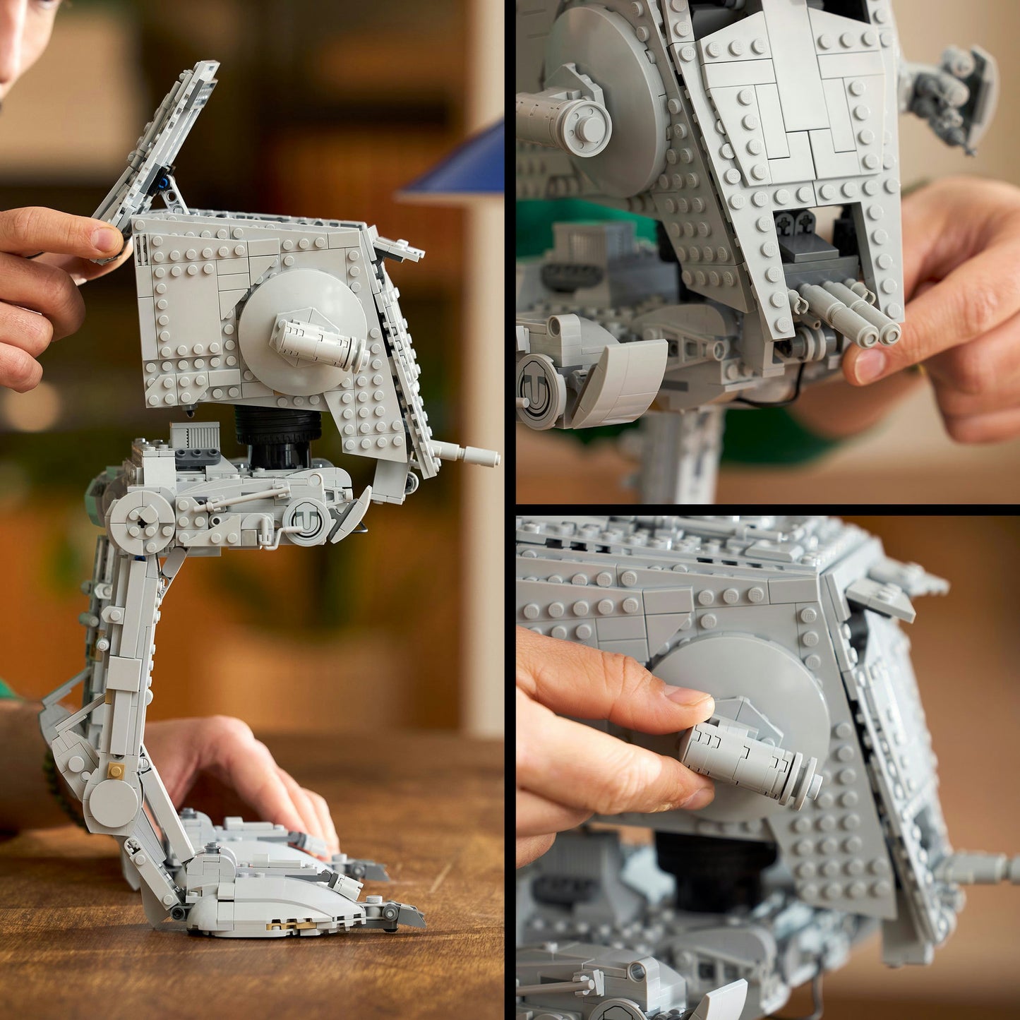 75417 Star Wars AT-ST Kampfläufer, Konstruktionsspielzeug