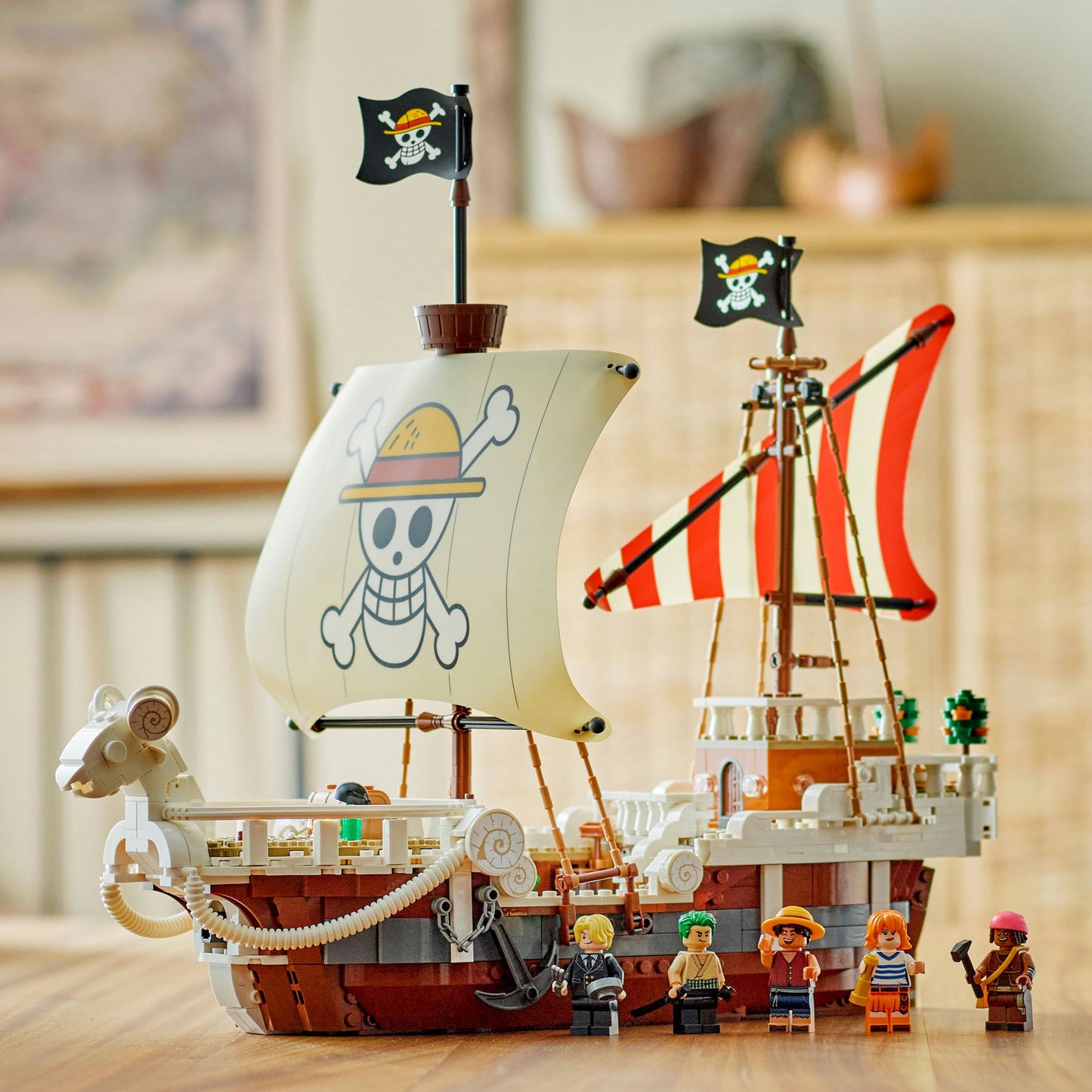 75639 One Piece Das Piratenschiff Flying Lamb, Konstruktionsspielzeug