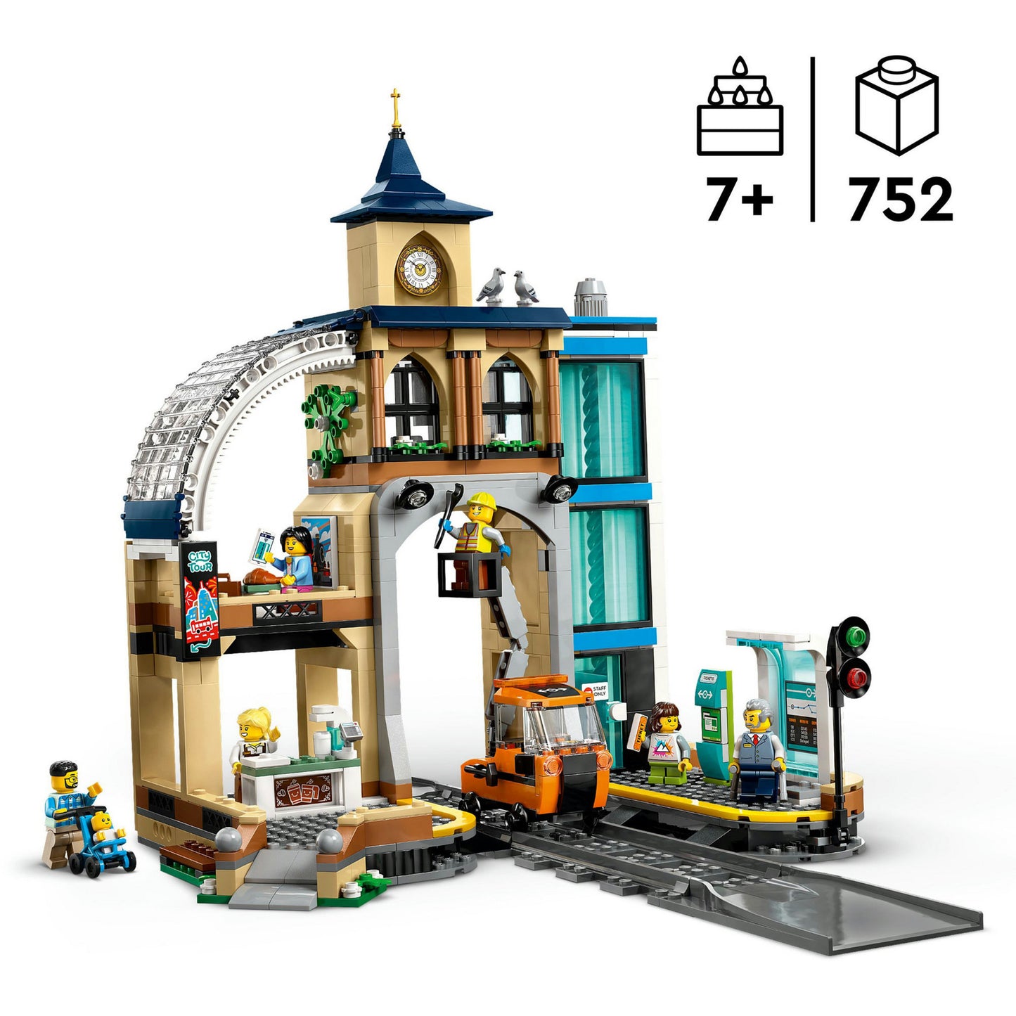60469 City Hauptbahnhof, Konstruktionsspielzeug