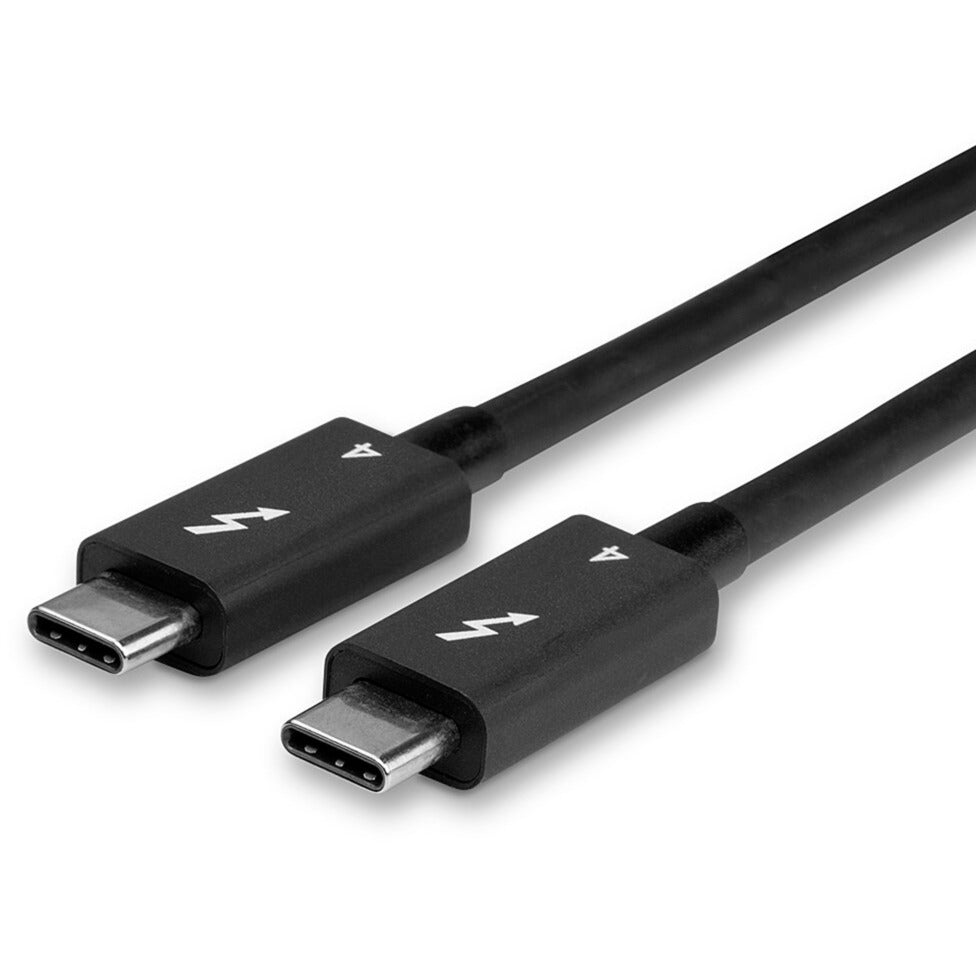 Lindy Thunderbolt 4 Kabel, 40 Gbit/s (schwarz, 1 Meter)