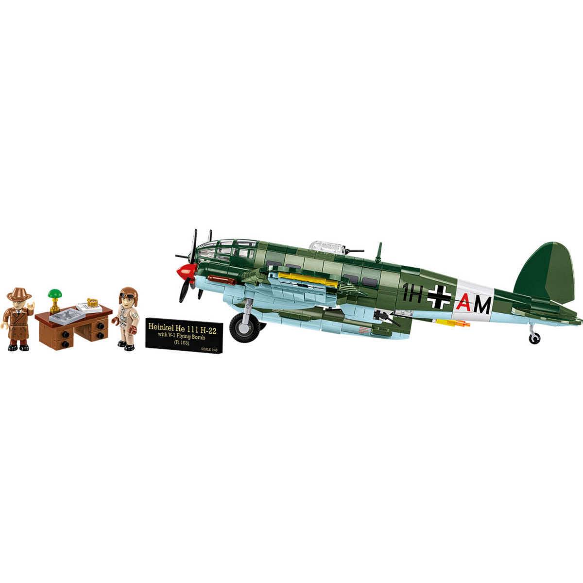 Heinkel HE 111 H-22 with V1 Flying Bomb - Executive Edition, Konstruktionsspielzeug