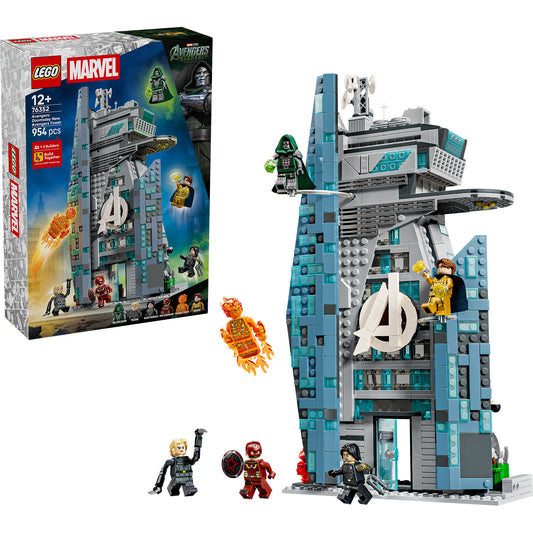 76352 Marvel Super Heroes Avengers: Doomsday Neuer Avengers Tower, Konstruktionsspielzeug