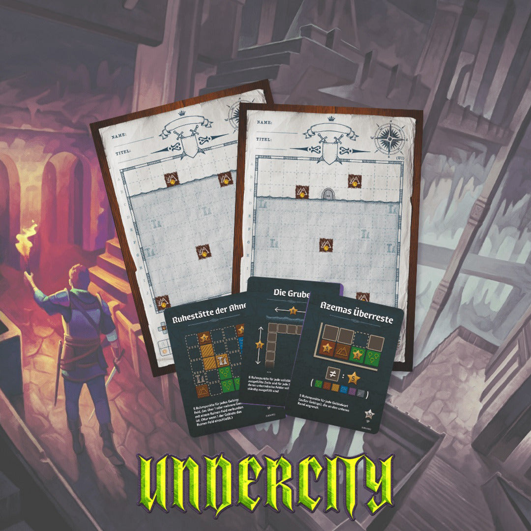 Der Kartograph & Die Kartographin: Unbekannte Lande, Gesellschaftsspiel