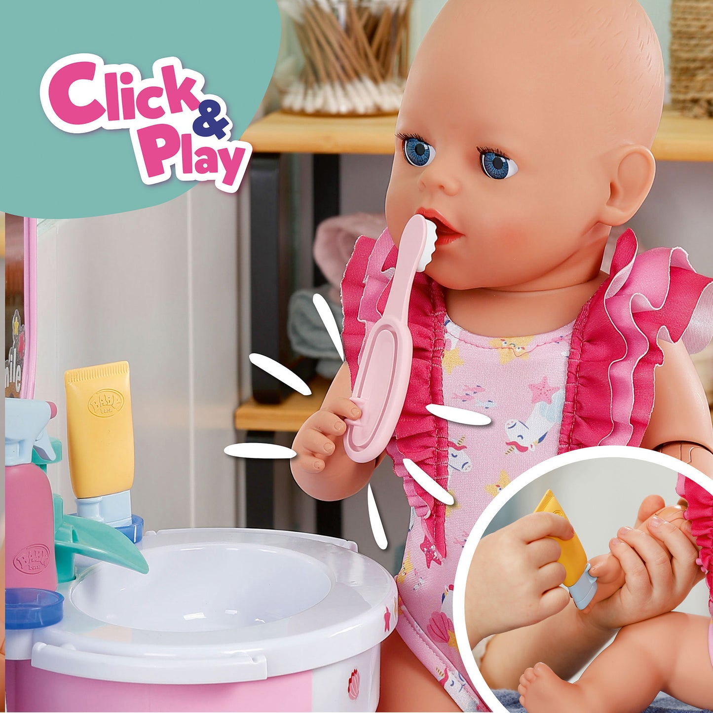 BABY born Badespass Set, Spielfigur