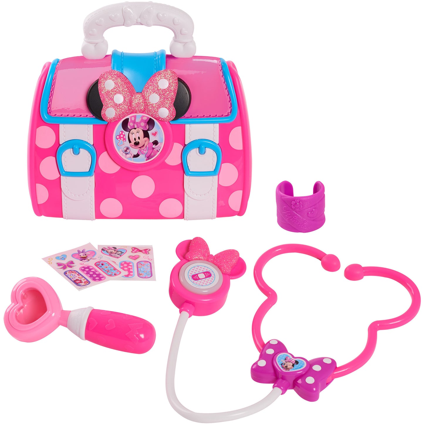 Disney Junior Minnie Mouse Bow-Care Doctor Bag Set, Kinderhaushaltsgerät