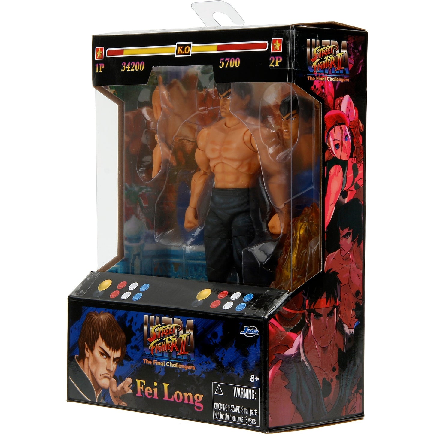 Jada Toys Street Fighter ll - Fei-Long