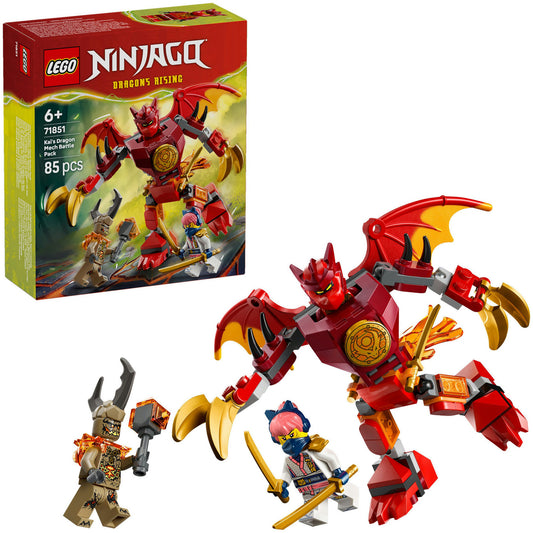 71851 Ninjago Kais Drachen-Mech Battle Set, Konstruktionsspielzeug