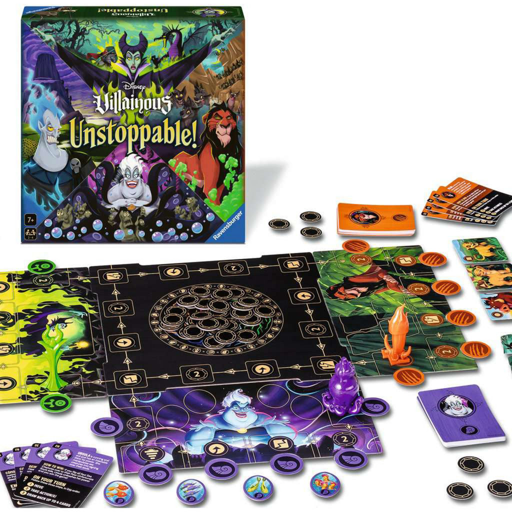 Disney Villainous - Unstoppable!, Brettspiel