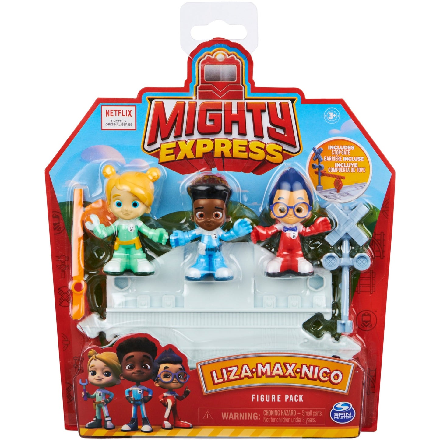 Spinmaster Mighty Express Kinderfiguren 3er-Set