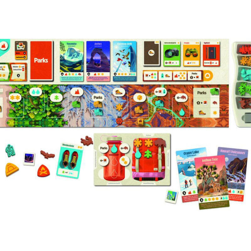 Parks 2. Edition, Brettspiel