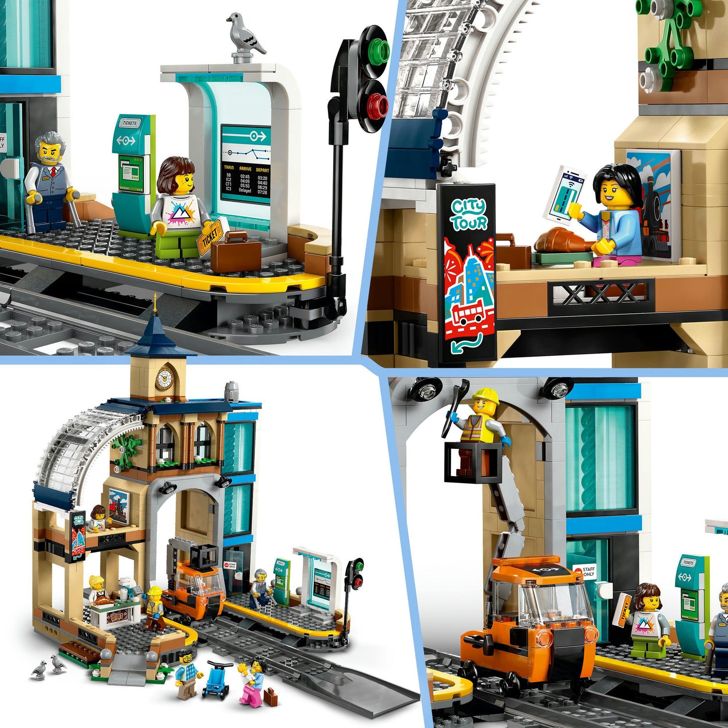 60469 City Hauptbahnhof, Konstruktionsspielzeug