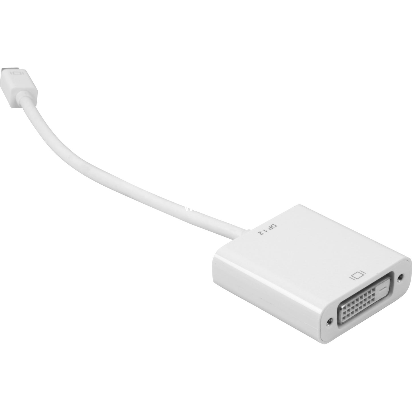 Sharkoon mini-DisplayPort 1.2 auf DVI-D-Adapter (weiss, 15 cm)