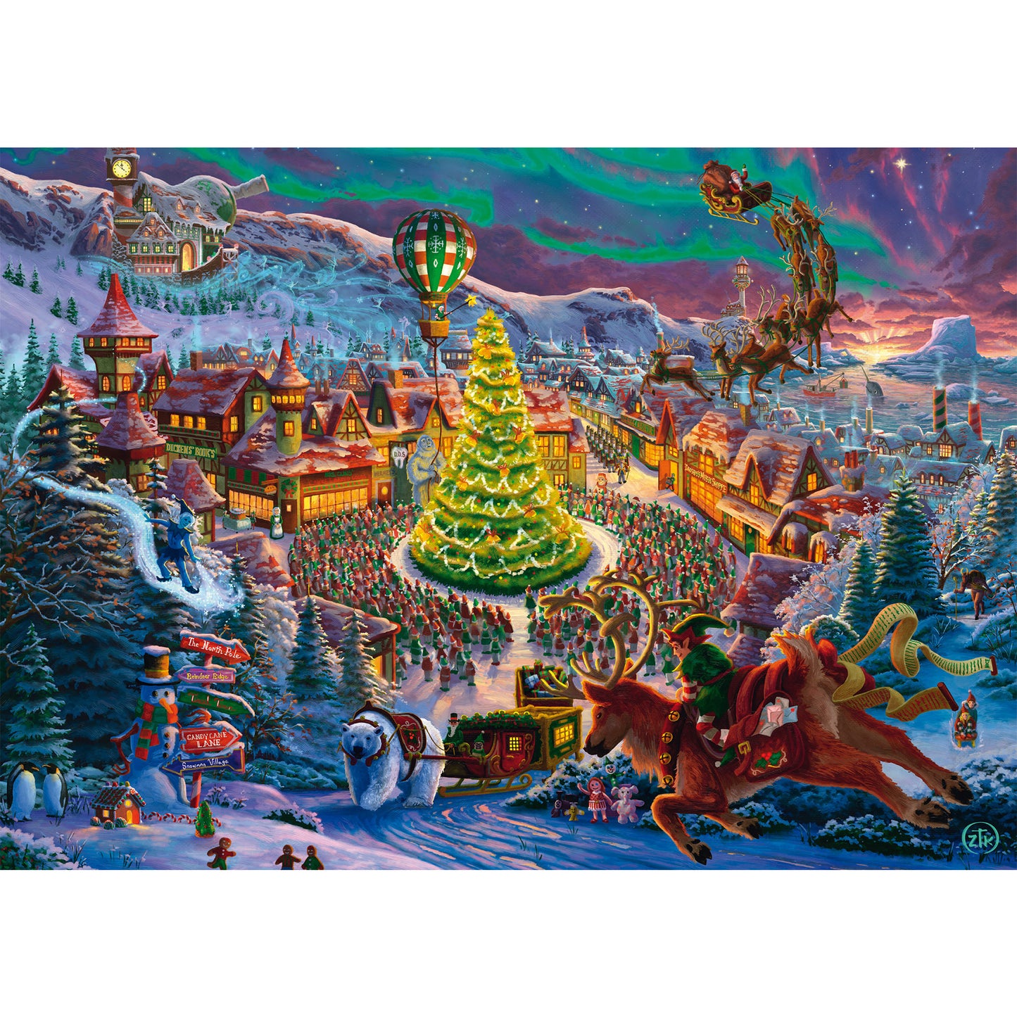 Zac Kinkade: Santas Nordpol, Puzzle