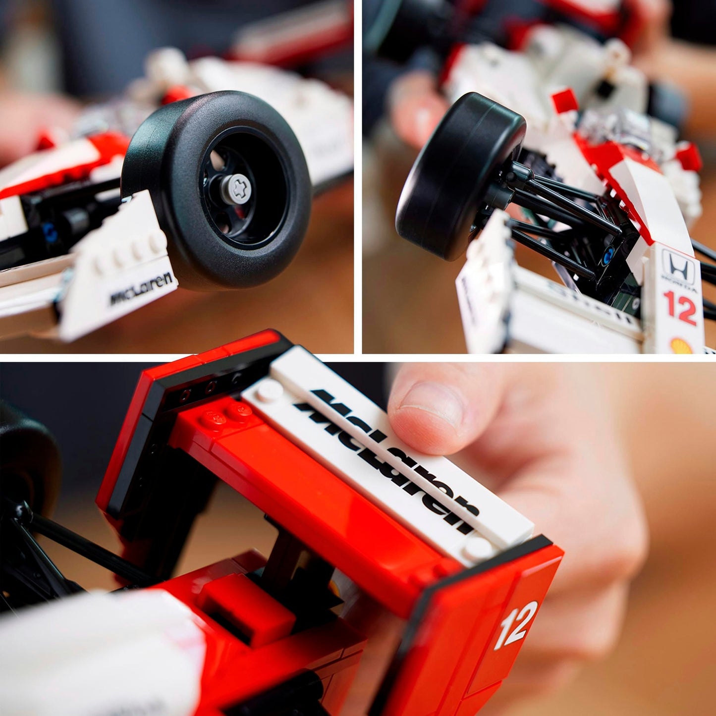 LEGO 10330 Icons McLaren MP4/4 & Ayrton Senna, Konstruktionsspielzeug