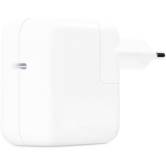 Apple USB-C Power Adapter MW2G3ZM, 30 Watt (weiss, 1x USB-C, ohne Kabel)