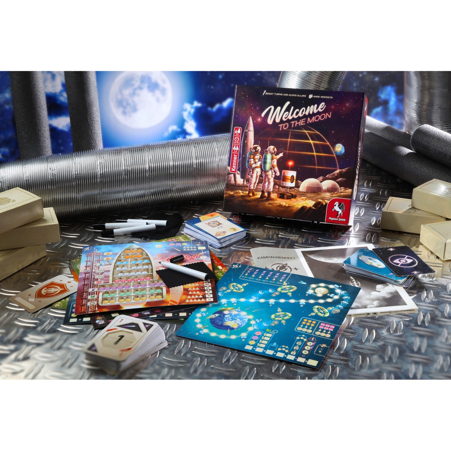 Welcome to the Moon, Brettspiel