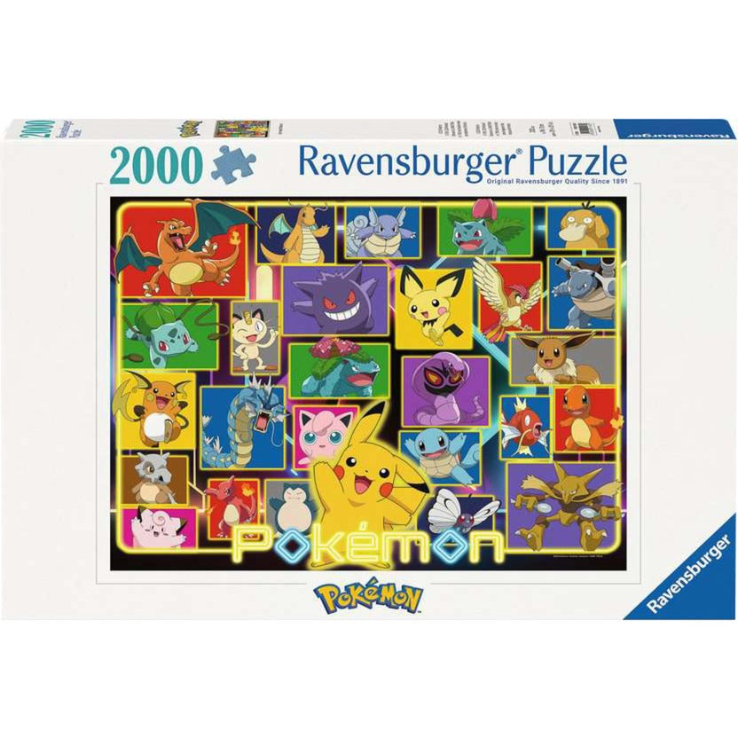 Ravensburger Puzzle Leuchtende Pokémon (2000 Teile)