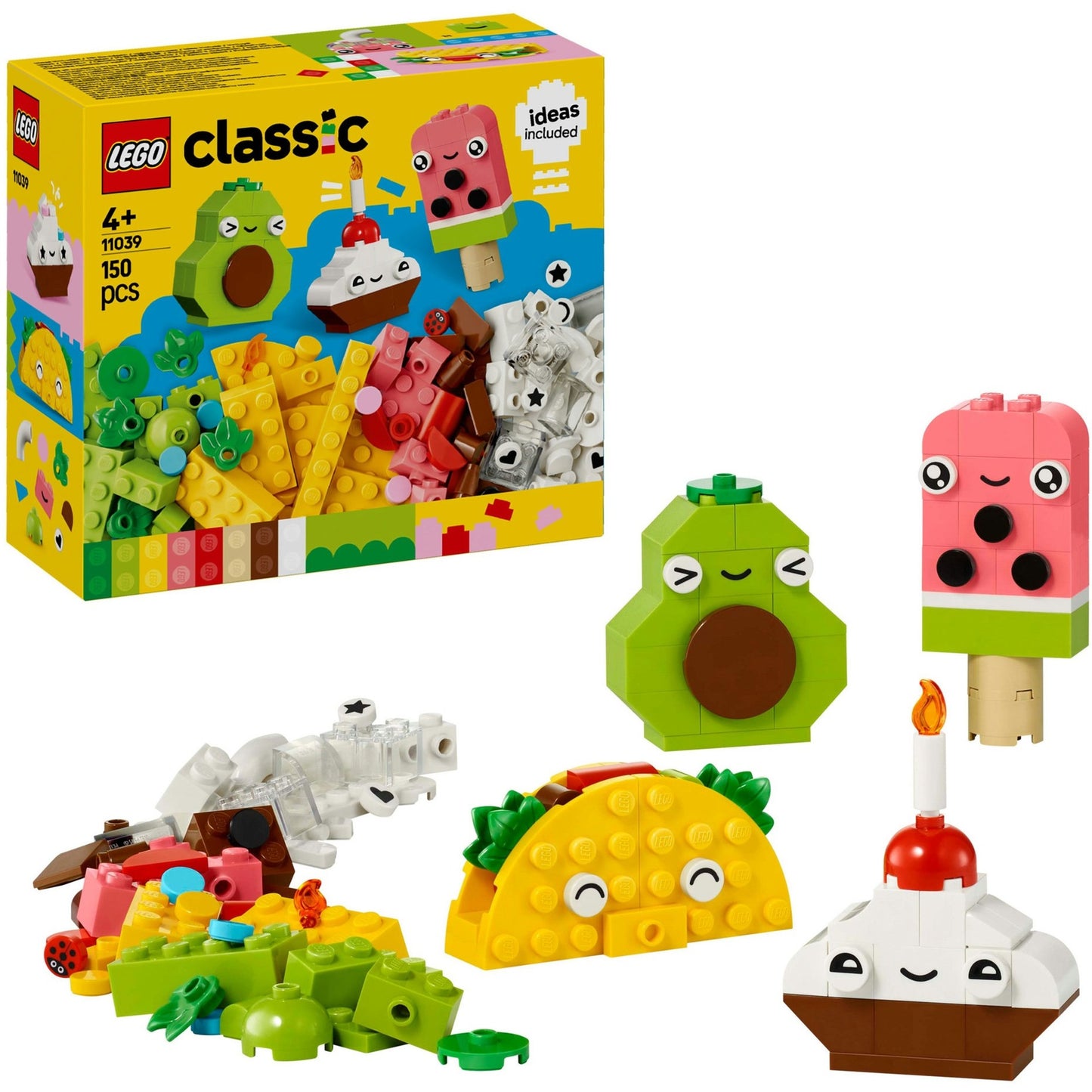 11039 Classic Kreativer Snack Bauspass, Konstruktionsspielzeug