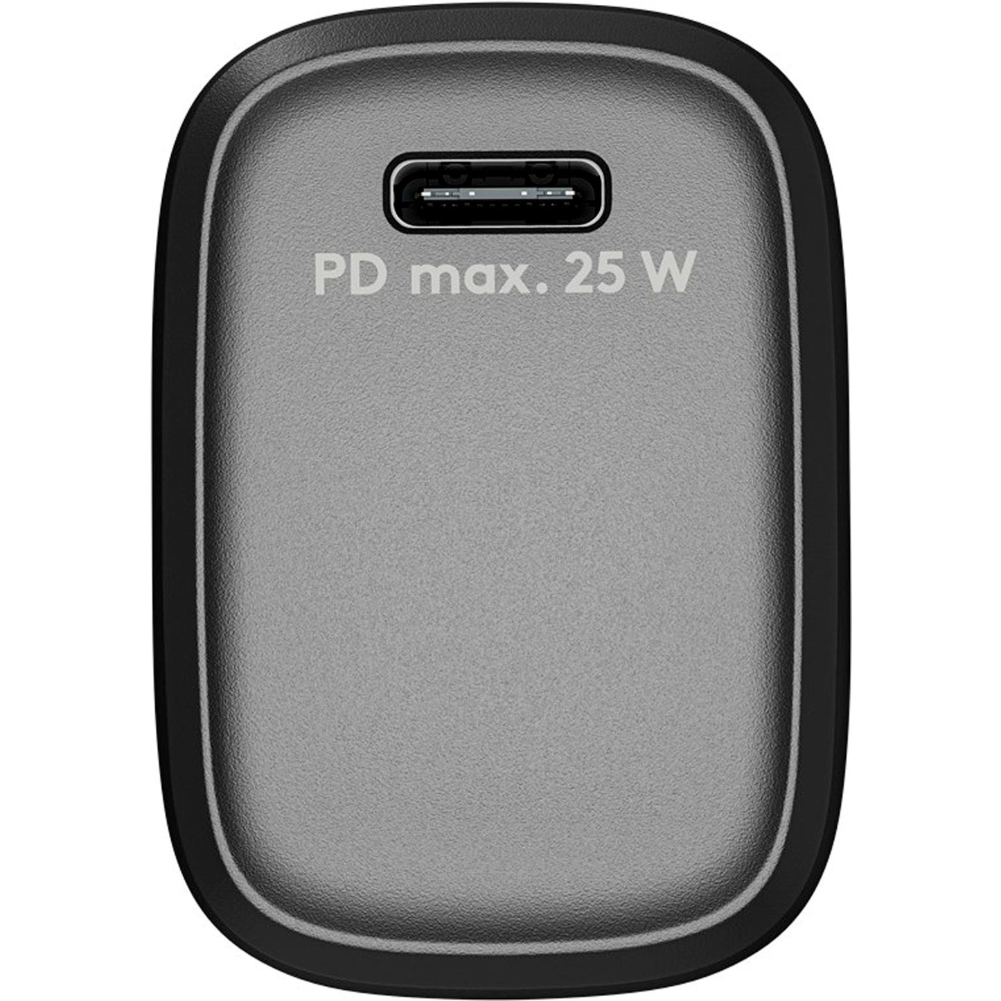 Goobay USB-C PD GaN Schnellladegerät 25 Watt (schwarz, Power Delivery 3.0)