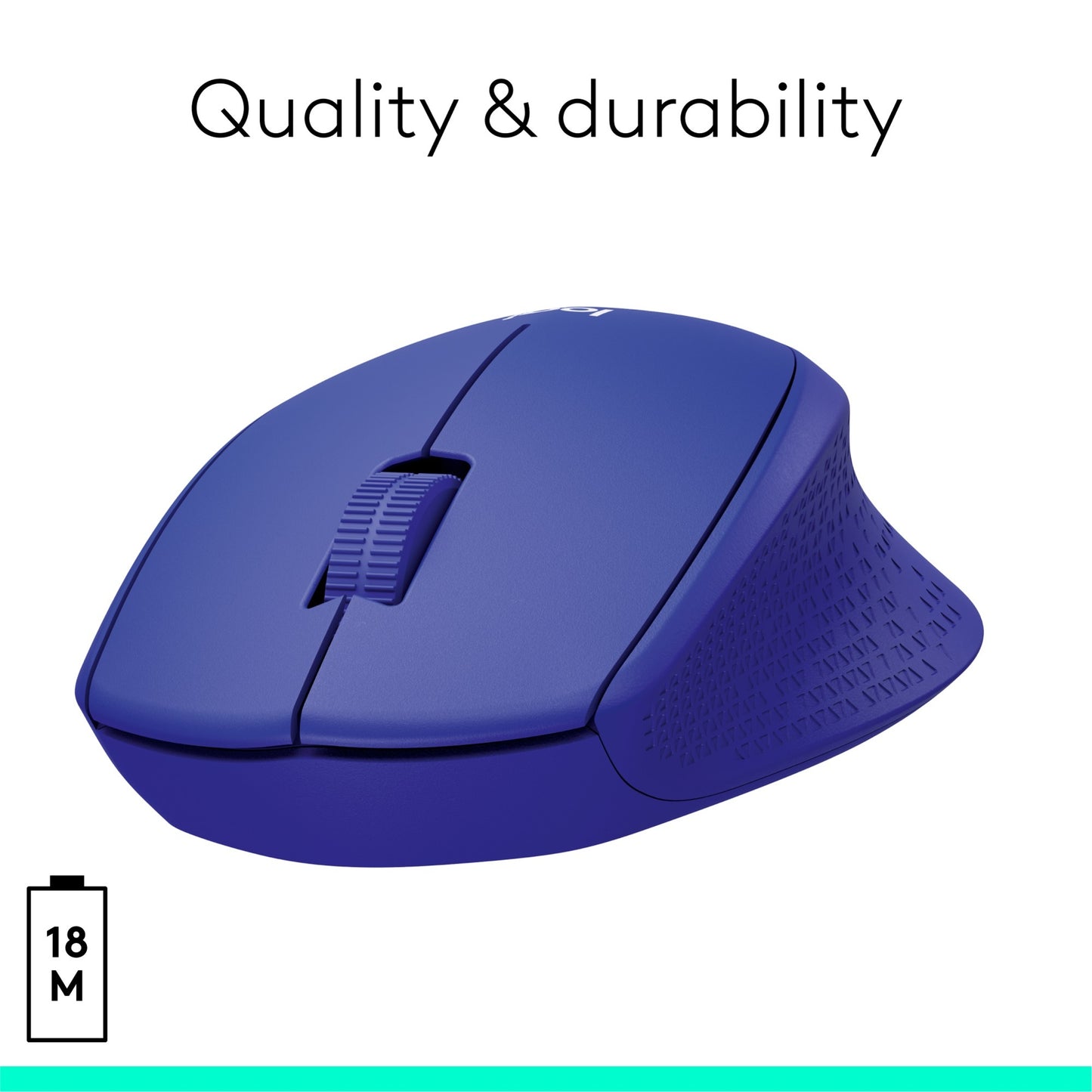 Logitech M330 Silent Plus (blau)