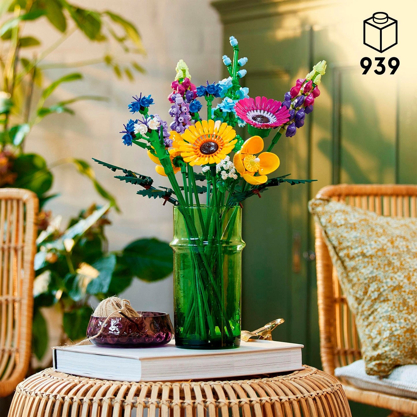 LEGO 10313 Icons Wildblumenstrauß, Konstruktionsspielzeug