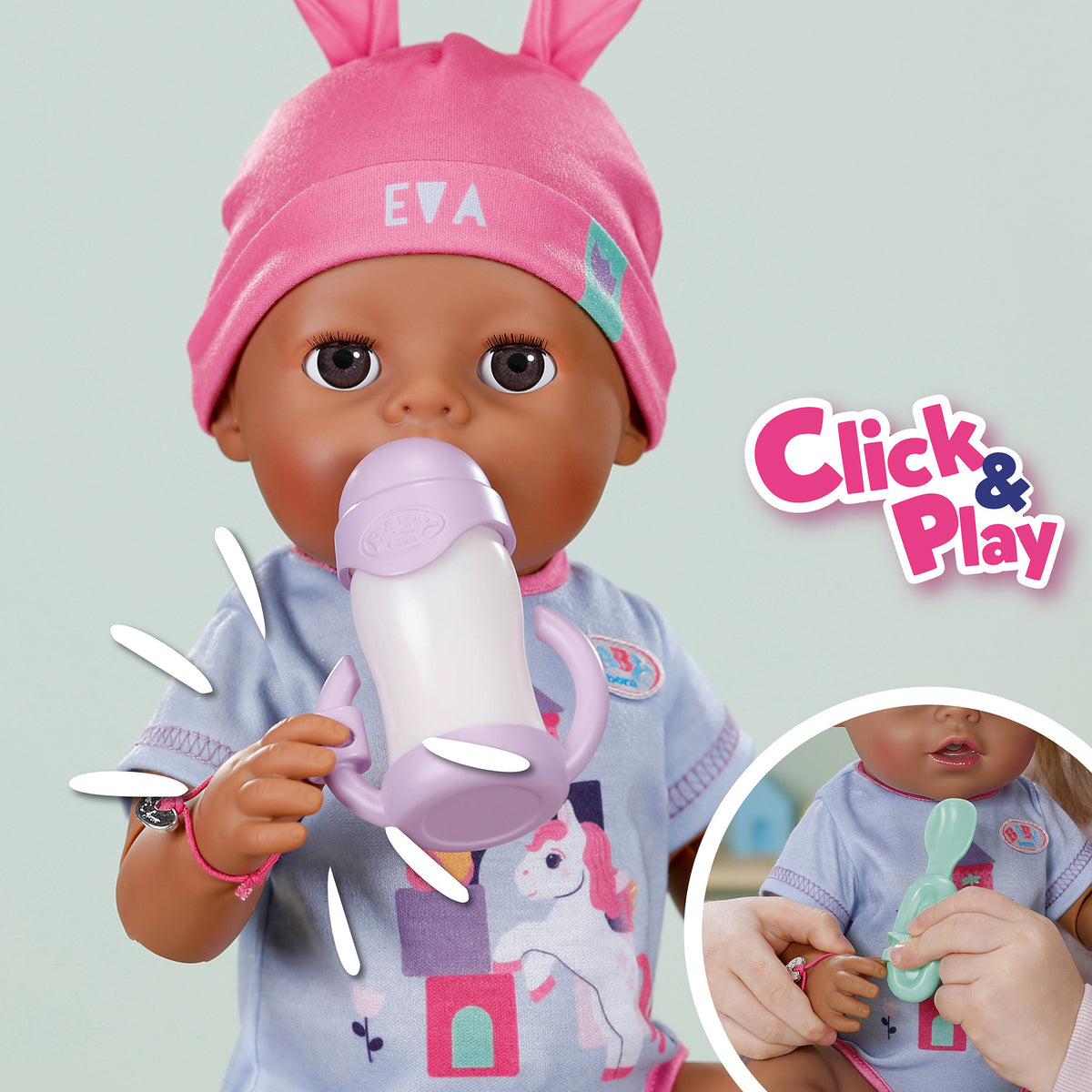 BABY born Eva Click & Play 43cm, Puppe