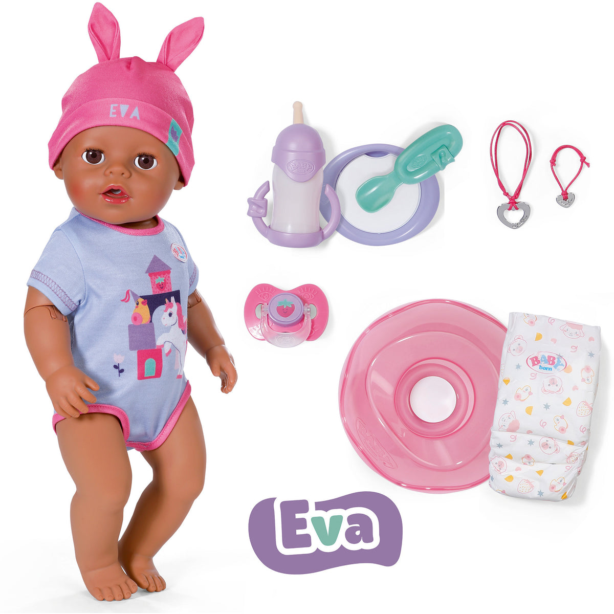 BABY born Eva Click & Play 43cm, Puppe