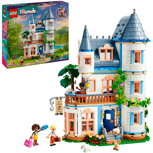 LEGO 42638 Friends Burg mit Ferienunterkunft, Konstruktionsspielzeug