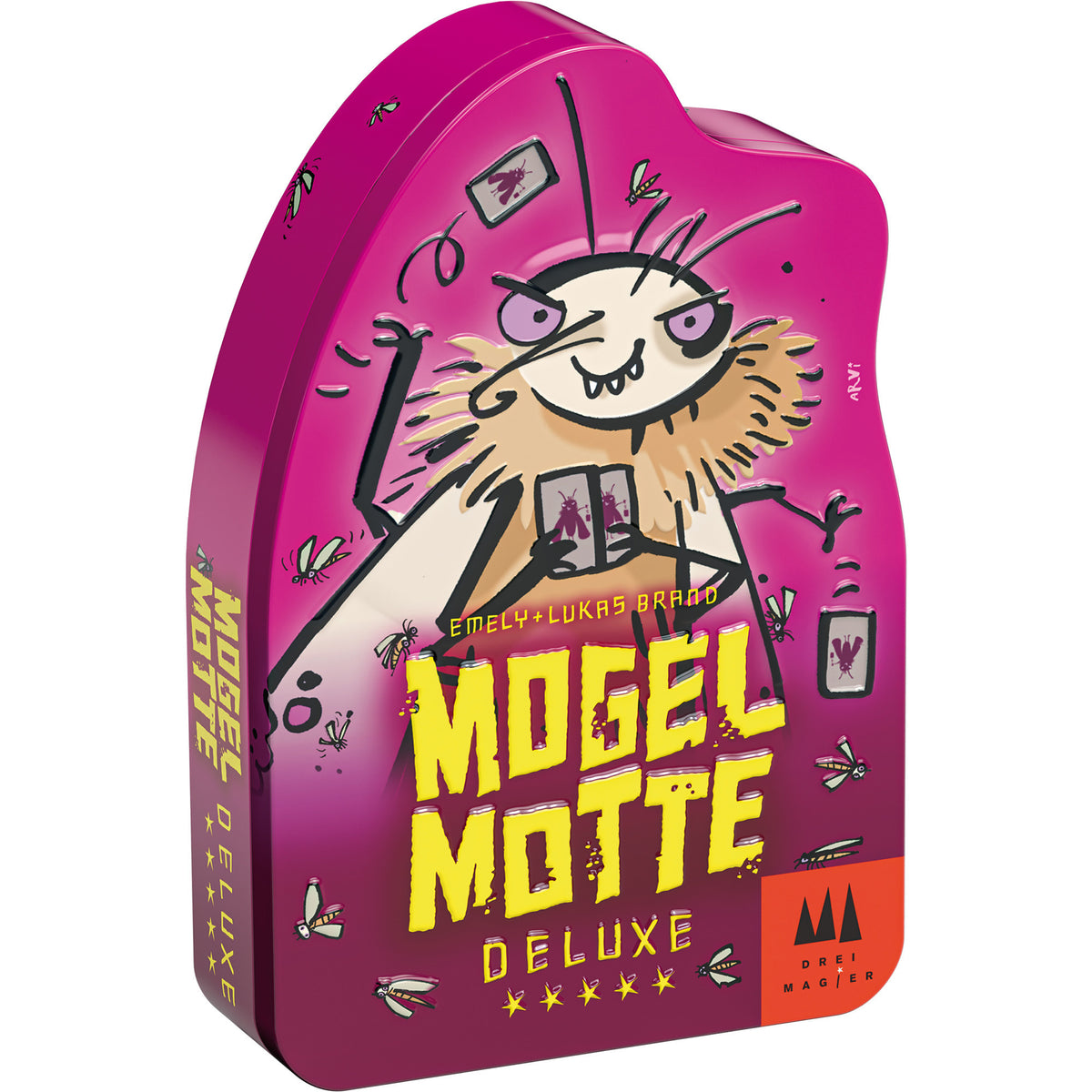 Drei Magier: Mogel Motte Deluxe in Metalldose, Kartenspiel