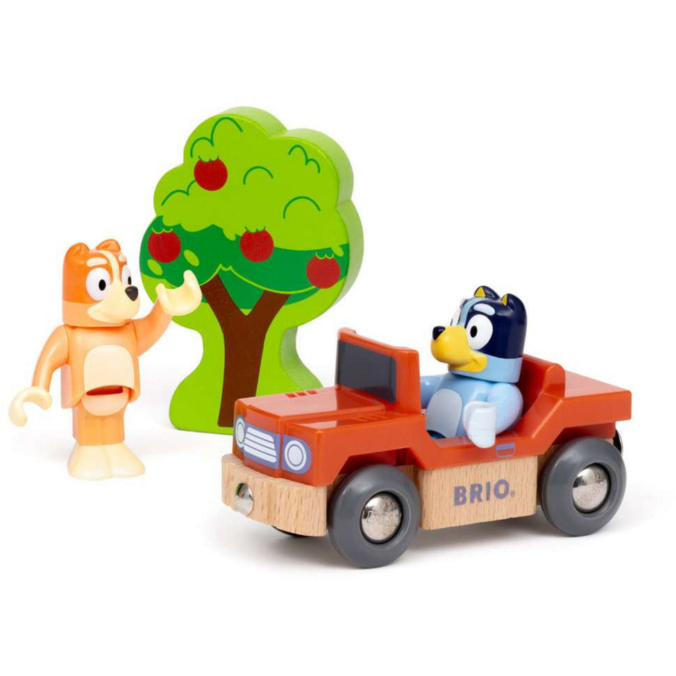World - Bluey Zugset, Spielfahrzeug