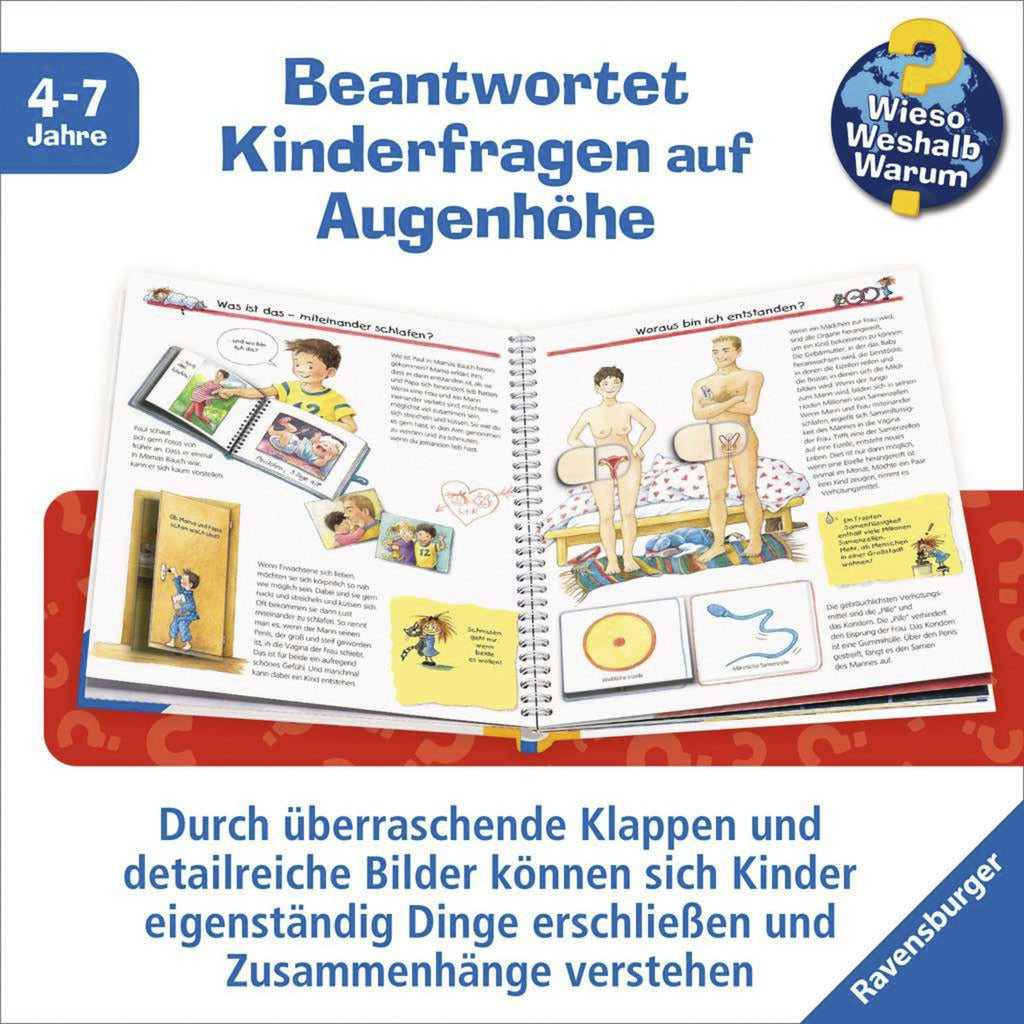 Wieso? Weshalb? Warum? Band 13 - Woher die kleinen Kinder kommen, Lernbuch