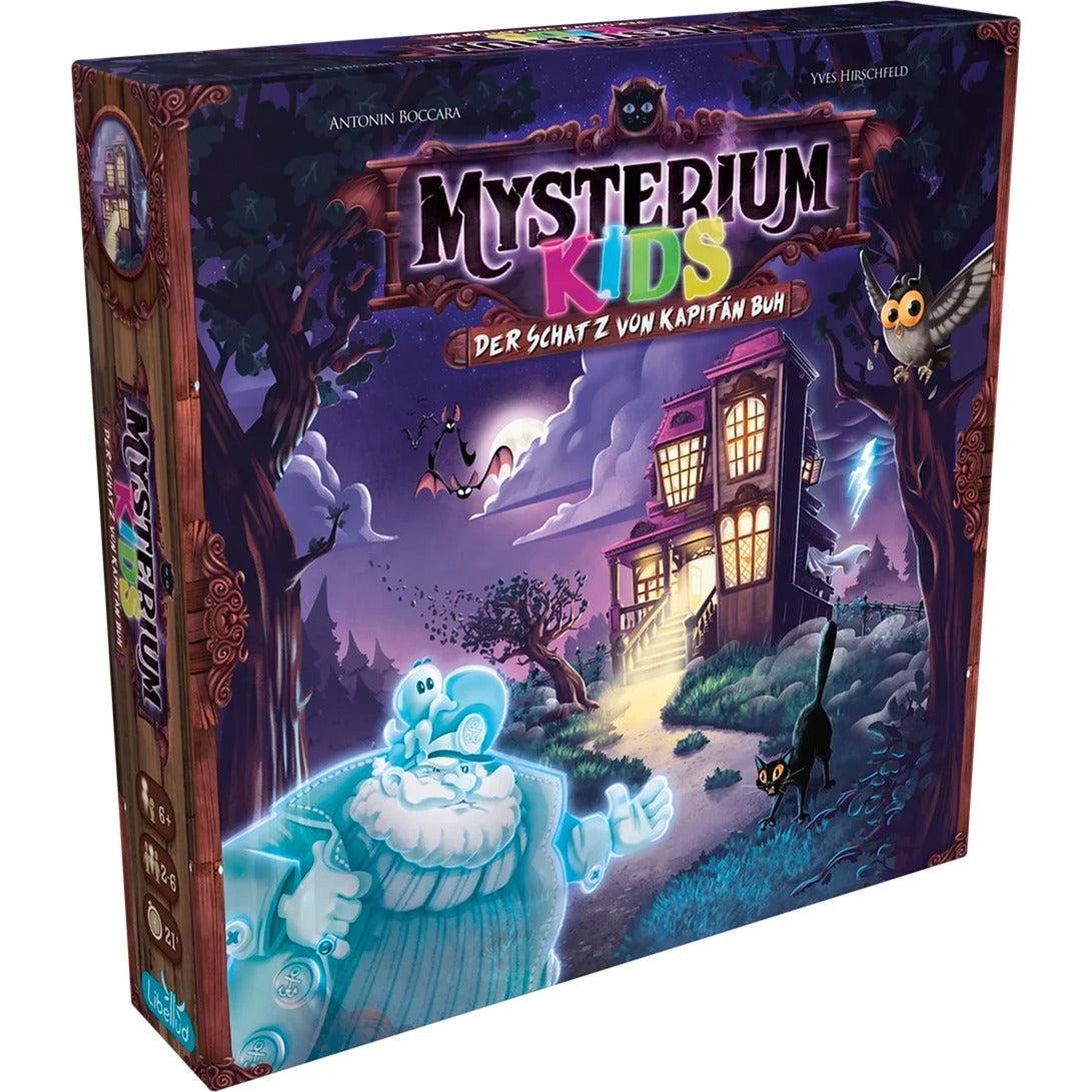 Asmodee Mysterium Kids: Der Schatz von Kapitän Buh, Brettspiel