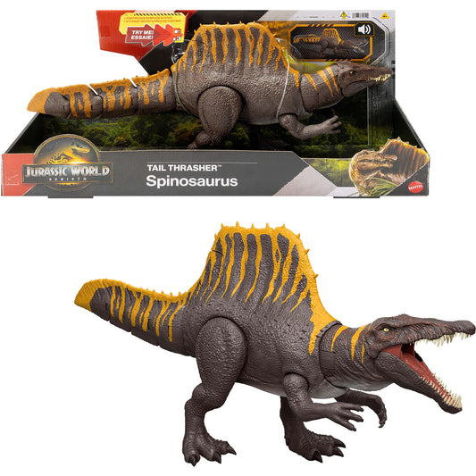 Jurassic World Tail Thrasher Spinosaurus-Actionfigur, Spielfigur