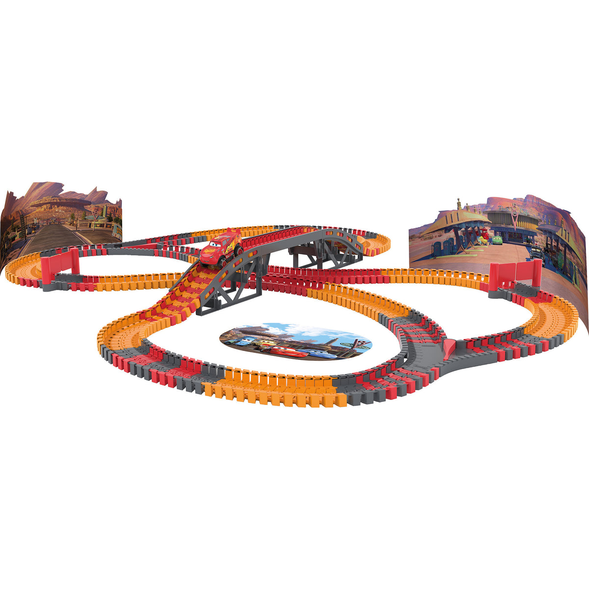 Strax Disney Pixar Cars Big Set, Rennbahn